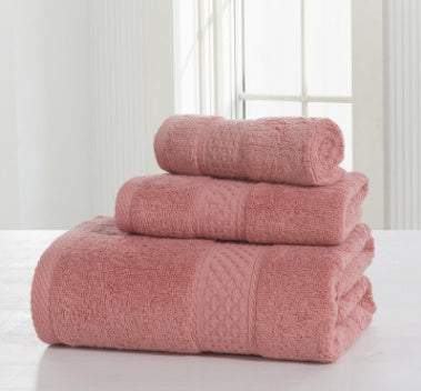 Assorted 3-Piece Cotton Towel Set The Unalia Brand