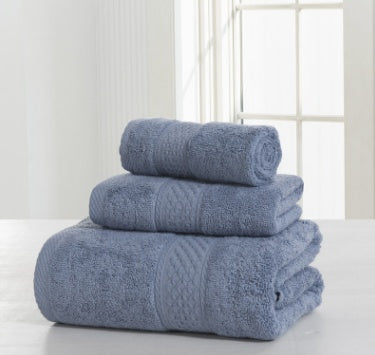 Assorted 3-Piece Cotton Towel Set The Unalia Brand