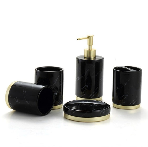 Luxury Black Bathroom Set The Unalia Brand