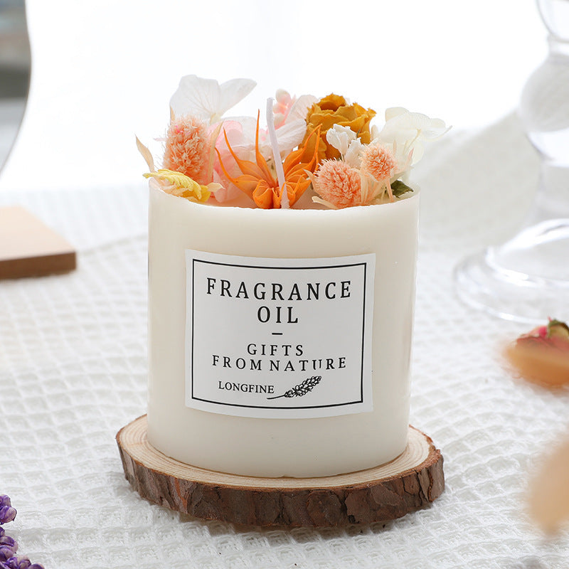 Dried Flowers Aroma Candles The Unalia Brand