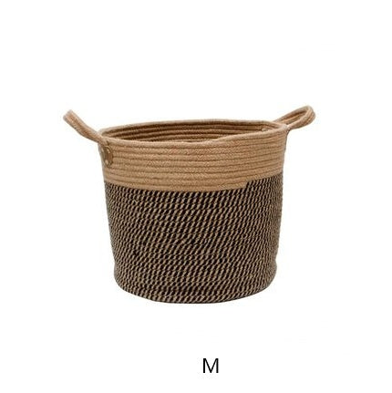 Assorted Hemp Rope Storage Basket The Unalia Brand