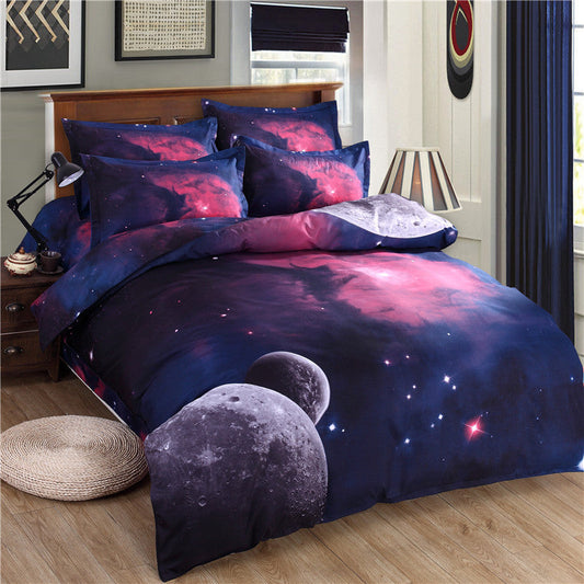 Starry Sky Print Bedding Set The Unalia Brand