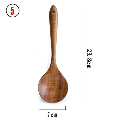 Natural Wood Wooden Spoon Set The Unalia Brand