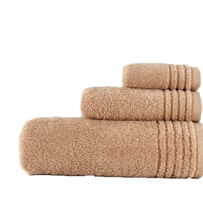 Assorted Ribbed Cotton Towel Set The Unalia Brand