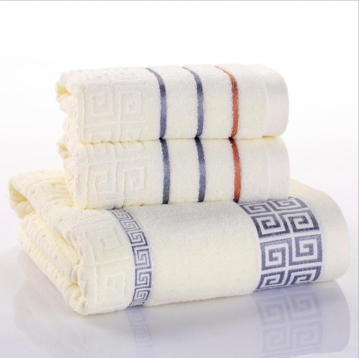 3-Piece Cotton Towel Set The Unalia Brand