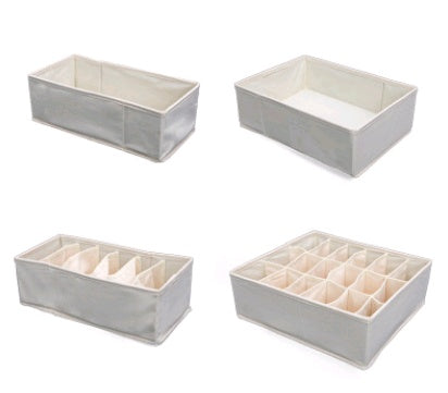 Fabric Compartment Storage Box The Unalia Brand