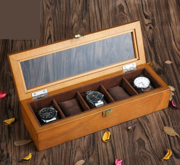 Wooden watch box The Unalia Brand