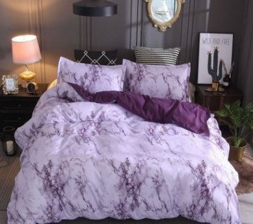 Marble Polyester Bedding Set The Unalia Brand