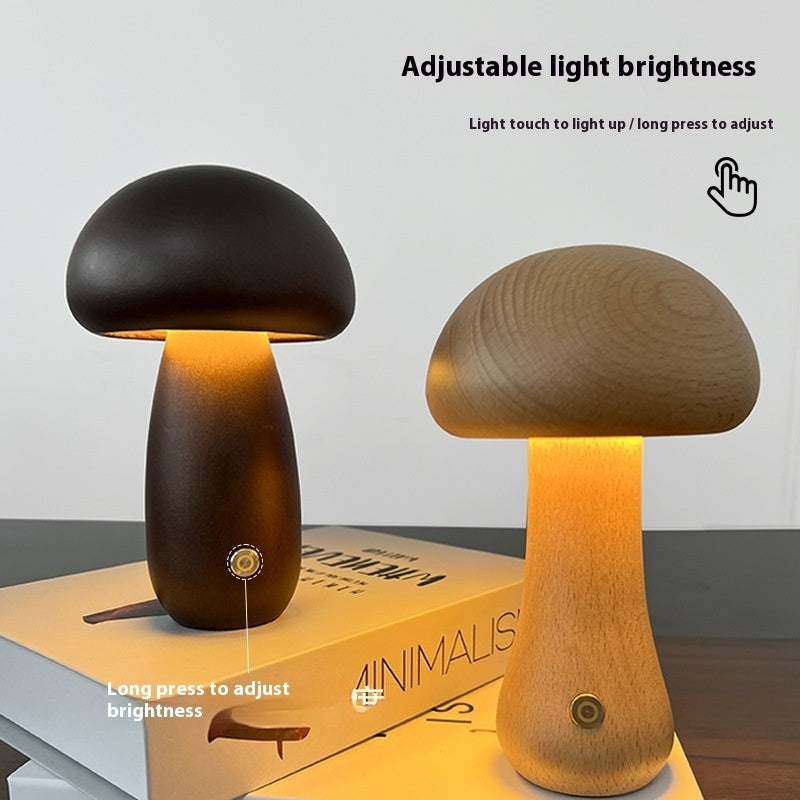 Mushroom Bedside Night Lamp The Unalia Brand