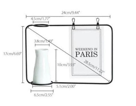 Postcard Photo Frame Stand