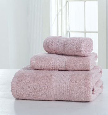 Assorted 3-Piece Cotton Towel Set The Unalia Brand