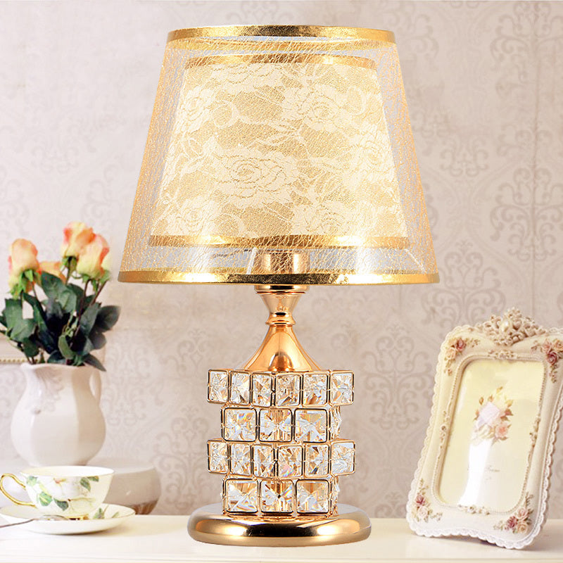 Crystal Bedside Lamp The Unalia Brand