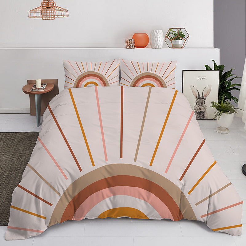 Rainbow Pastel Bedding Set The Unalia Brand