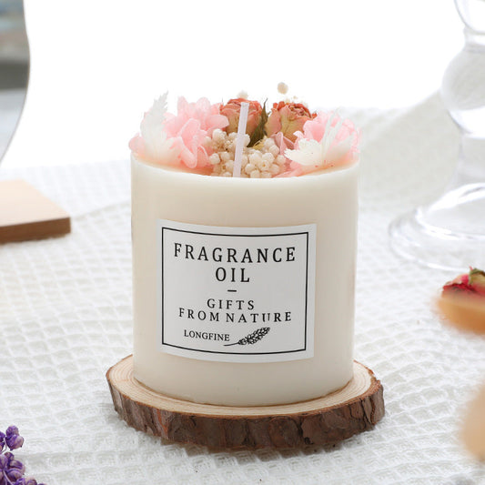 Dried Flowers Aroma Candles The Unalia Brand