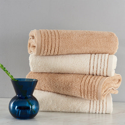 Assorted Ribbed Cotton Towel Set The Unalia Brand