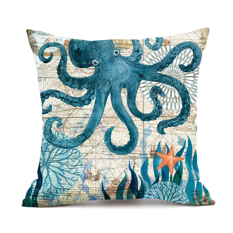 Assorted Sea Creatures Pillowcases The Unalia Brand