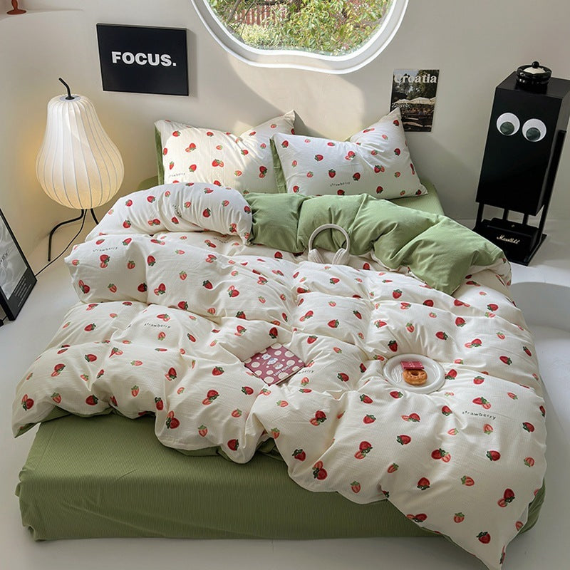 Plant Fruit Animal Print Bedding Set The Unalia Brand