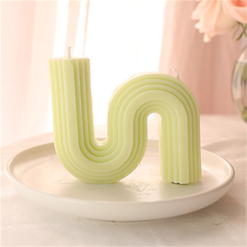 Handmade Geometric Aromatherapy Candles The Unalia Brand