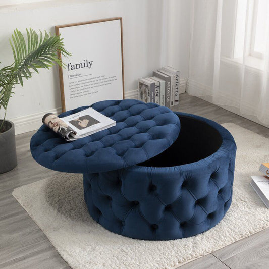 American Luxury Velvet Shoes Stool Storage The Unalia Brand