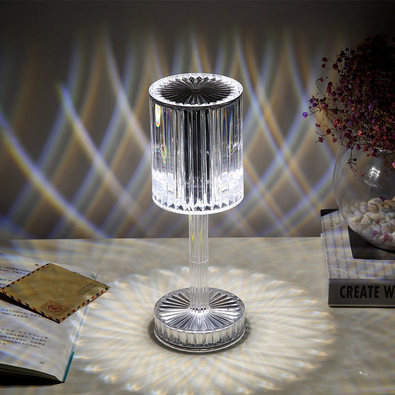 New Crystal Table Lamp Hotel Decoration Diamond Romantic Warm Led For Home Decor Romantic Gift Night Light The Unalia Brand