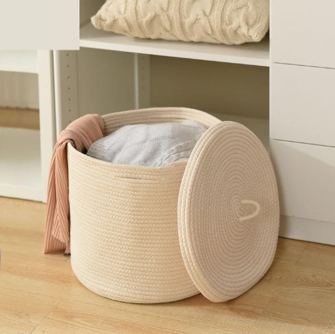 Clothes Weaved Storage Foldable Laundry Basket The Unalia Brand