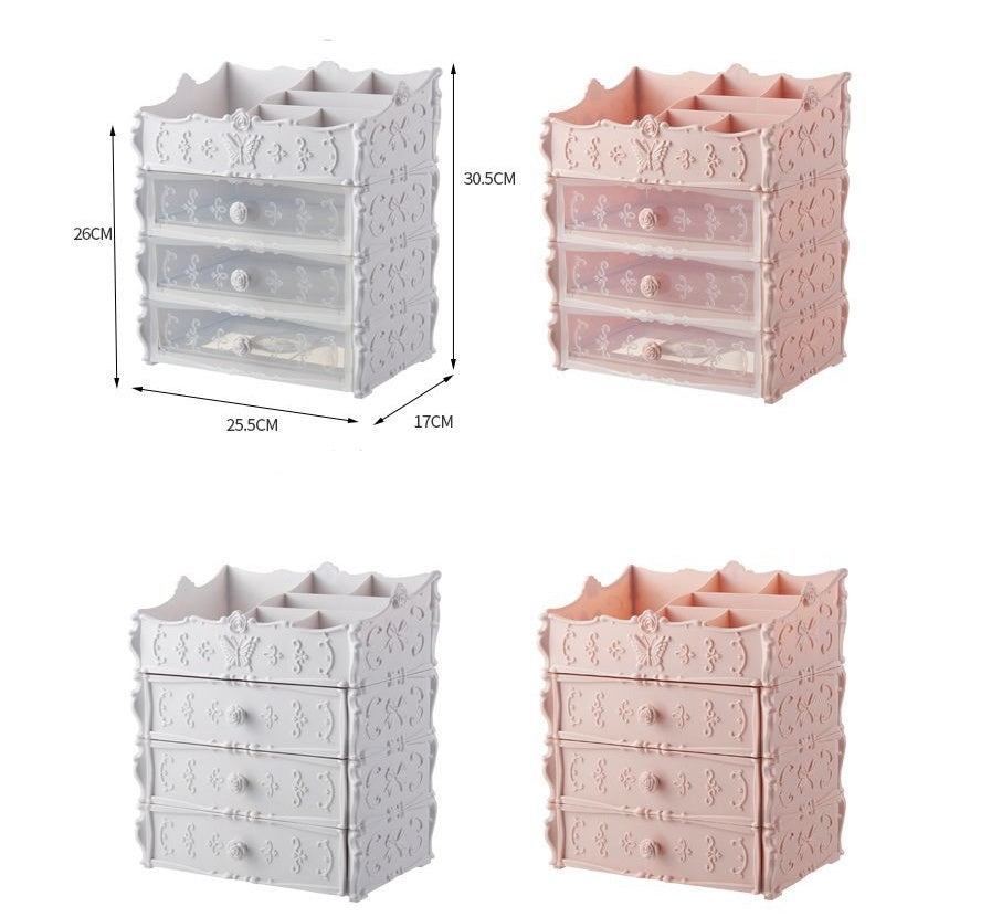 Drawer Cosmetic Storage Box The Unalia Brand