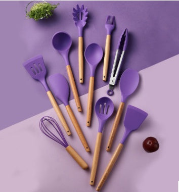 Colourful Silicone Cooking Utensils Set The Unalia Brand