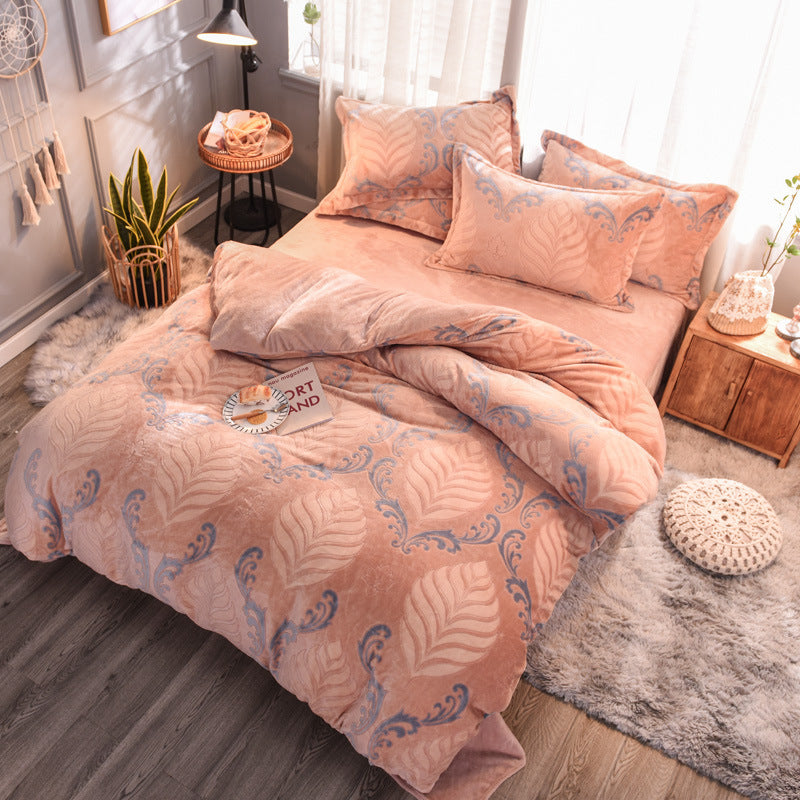 All Pink Printed Bedding The Unalia Brand