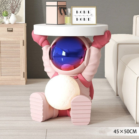 Astronaut Floor-to-ceiling Ornaments Home Accessories Living Room TV Cabinet Sofa Side Nightstand Tray Housewarming Gift The Unalia Brand