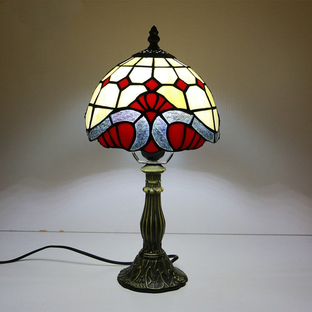 Stained Glass Bedside Lamp The Unalia Brand