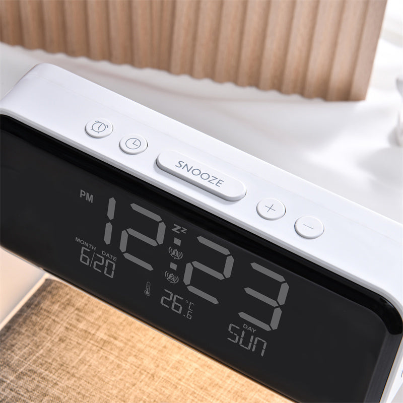 3 In 1 Wireless Alarm Clock The Unalia Brand