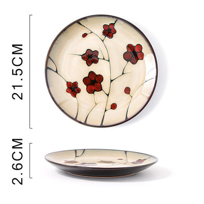 Assorted Hand Painted Plates The Unalia Brand