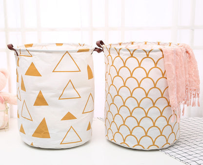 Geometric Laundry Basket The Unalia Brand