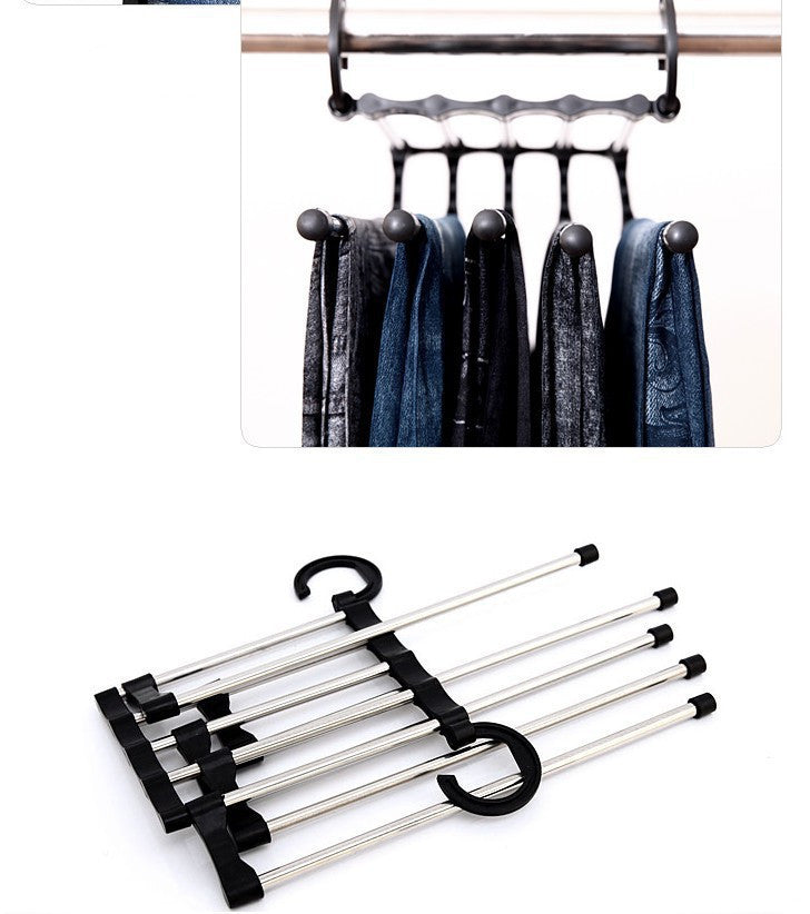 5 In 1 Multifunctional Wardrobe Hanger The Unalia Brand