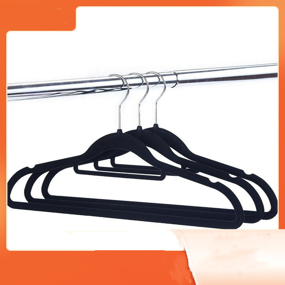 Thickened antiskid flocking clothes rack The Unalia Brand