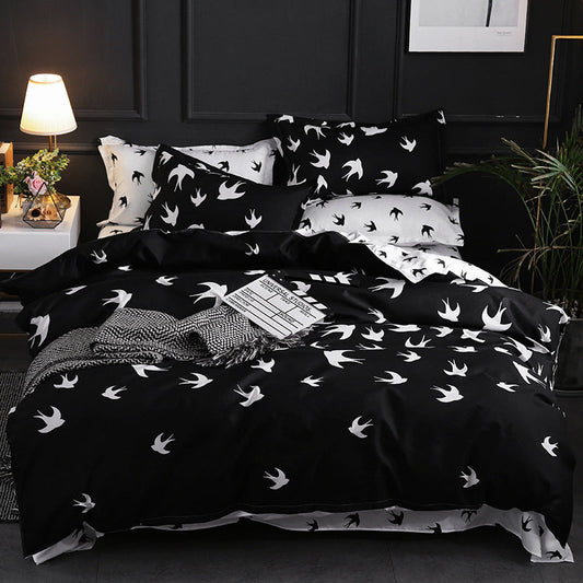 Animal Geometric Plain Bedding Set The Unalia Brand