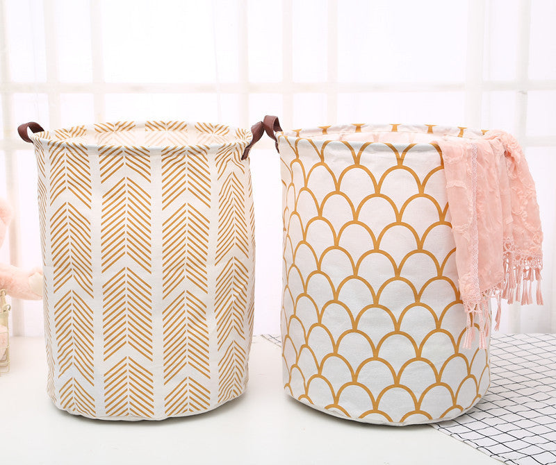 Geometric Laundry Basket The Unalia Brand