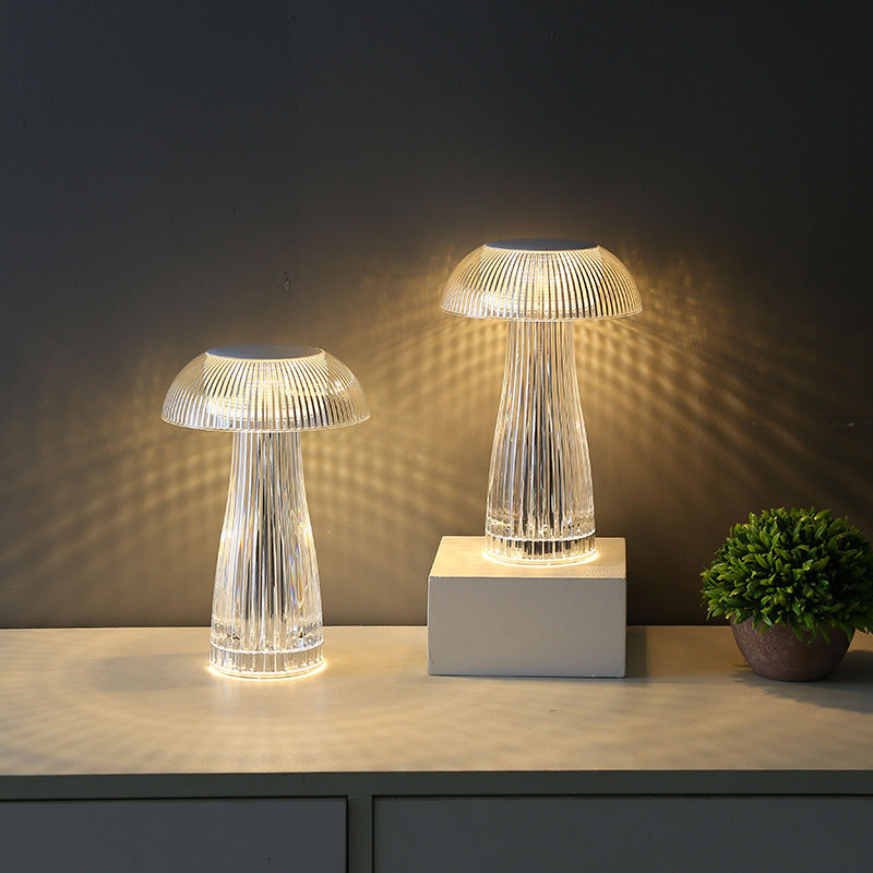 Jellyfish Crystal Night Lamp The Unalia Brand