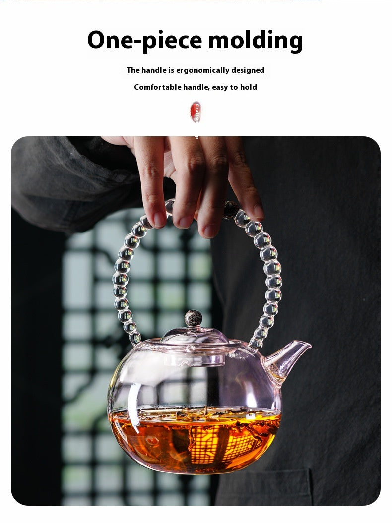 High Temperature Glass Tea Pot The Unalia Brand