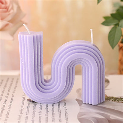 Handmade Geometric Aromatherapy Candles The Unalia Brand