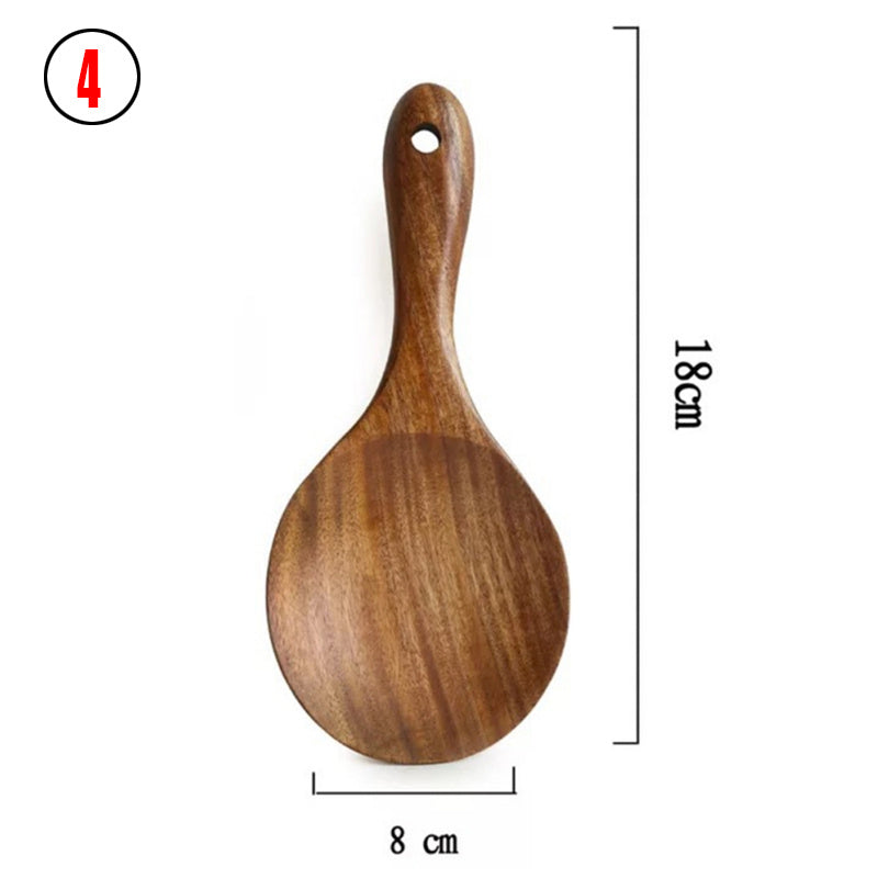 Natural Wood Wooden Spoon Set The Unalia Brand