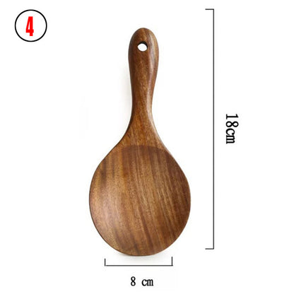 Natural Wood Wooden Spoon Set The Unalia Brand