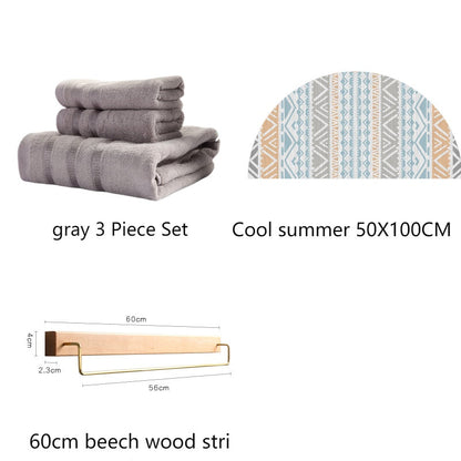 6-Piece Bamboo Towel Set The Unalia Brand