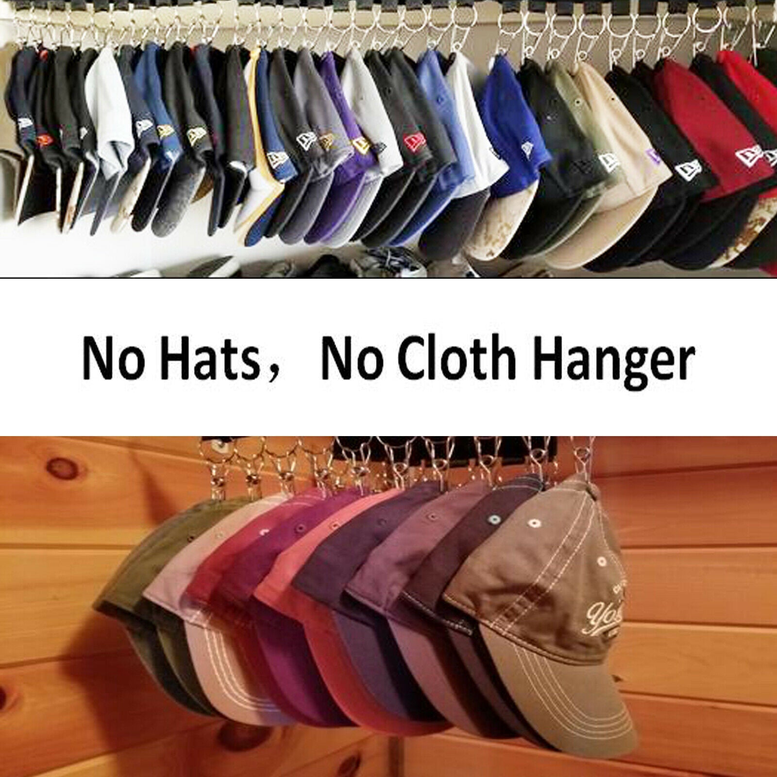 Hat Clip Closet Foldable Hanger The Unalia Brand