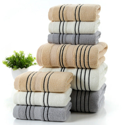 Assorted Jacquard Cotton Towel Sets The Unalia Brand