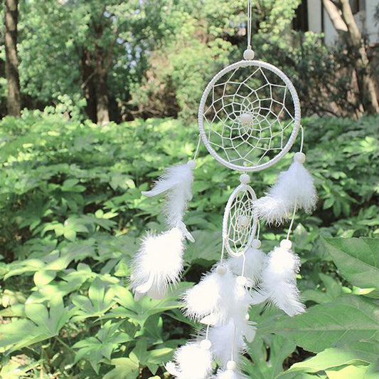 Handmade Bohemian Feather Dreamcatcher The Unalia Brand