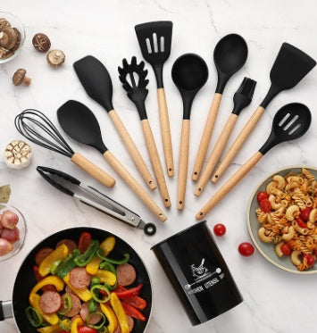 Colourful Silicone Cooking Utensils Set The Unalia Brand