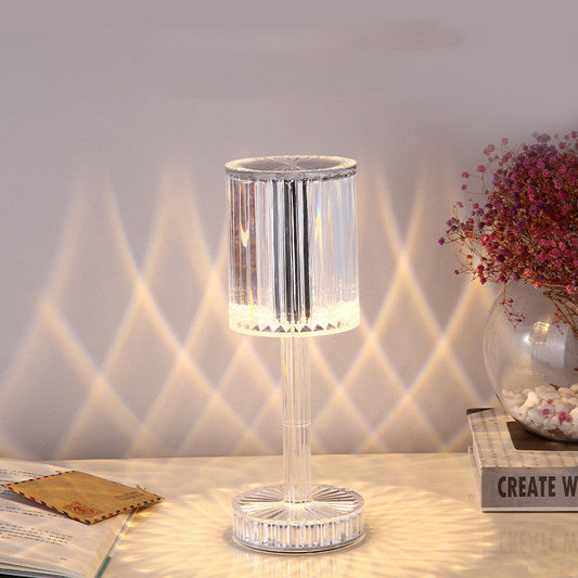 New Crystal Table Lamp Hotel Decoration Diamond Romantic Warm Led For Home Decor Romantic Gift Night Light The Unalia Brand