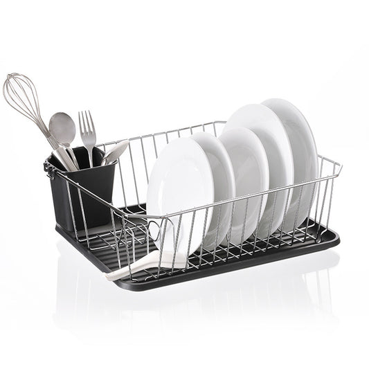 Chrome Plated Kitchen Dish Rack