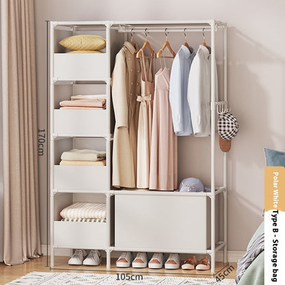 Wardrobe Home Bedroom Simple Assembly Wardrobe The Unalia Brand